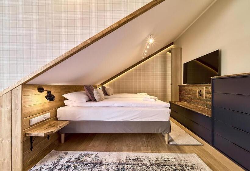 آپارتمان دوبلکس 1 خوابه, Aparthotel Giewont