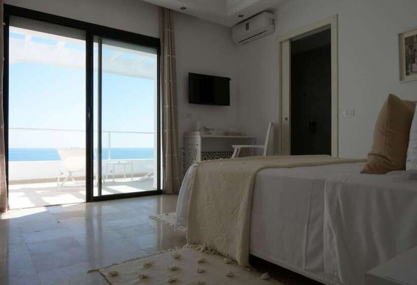 اتاق استاندارد با چشمانداز دریا, Dar Corniche La Marsa