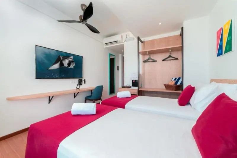 آپارتمان 2 خوابه با چشم‌انداز دریا, Ranthari Hotel And Spa Ukulhas Maldives
