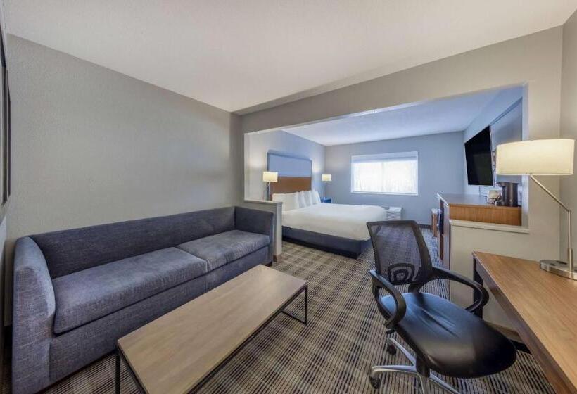 מיטת קינג בסוויטה, Americinn By Wyndham Duluth