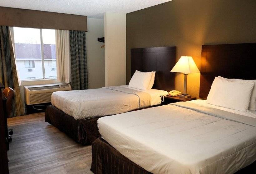 غرفه قياسيه سريرين مزدوجين, Copley Inn & Suites, Copley   Akron