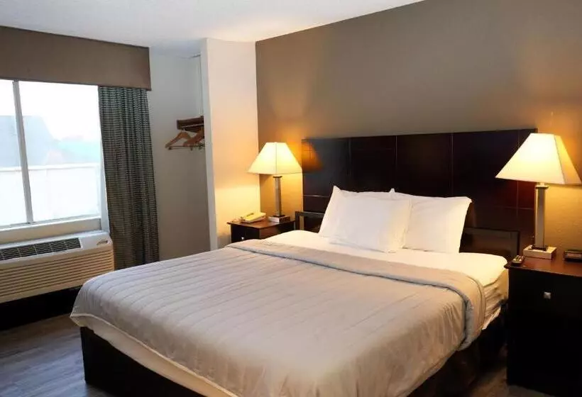 Standard-invahuone King-vuode, Copley Inn & Suites, Copley Akron