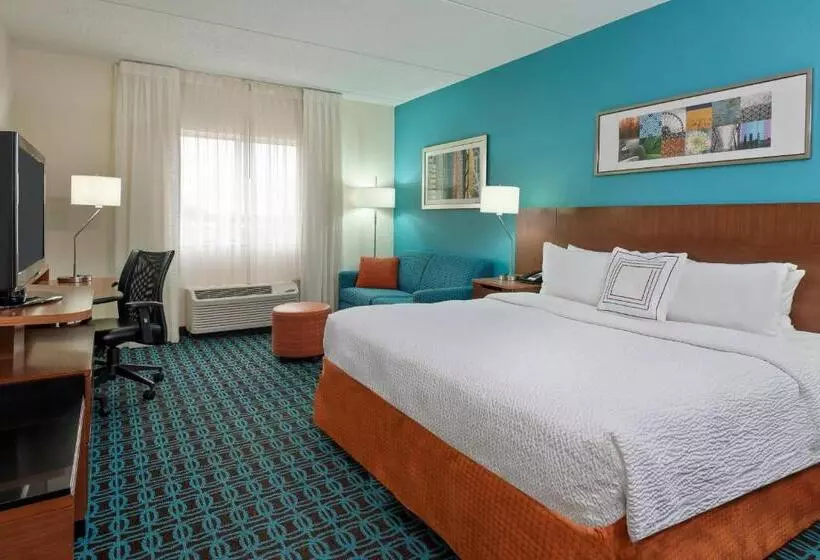 キングサイズベッドのスタンダードルーム, Fairfield Inn Owensboro