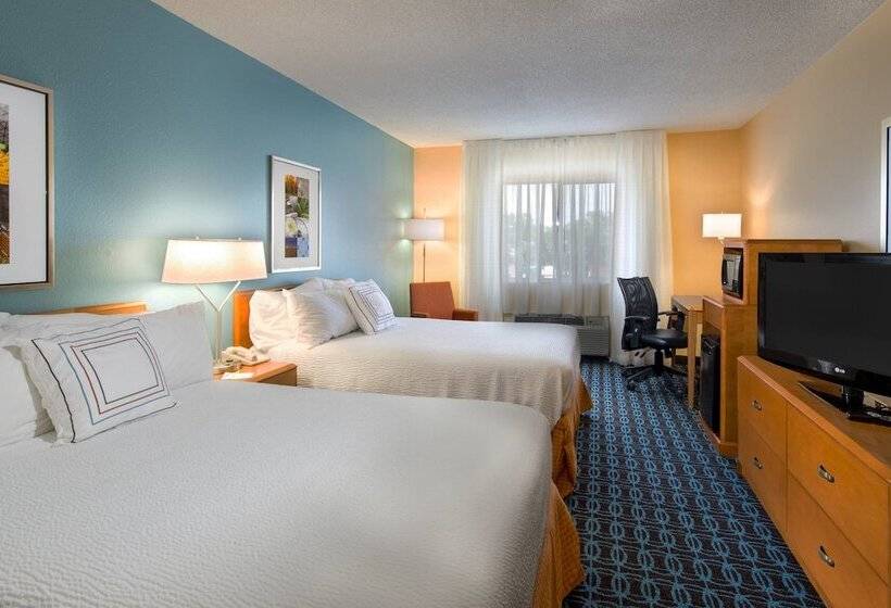 غرفه قياسيه سريرين مزدوجين, Fairfield Inn By Marriott Pensacola I 10