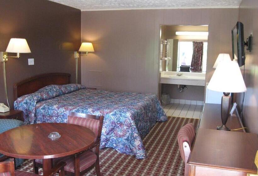 キングサイズベッドのスタンダードルーム, Fincastle Motor Inn