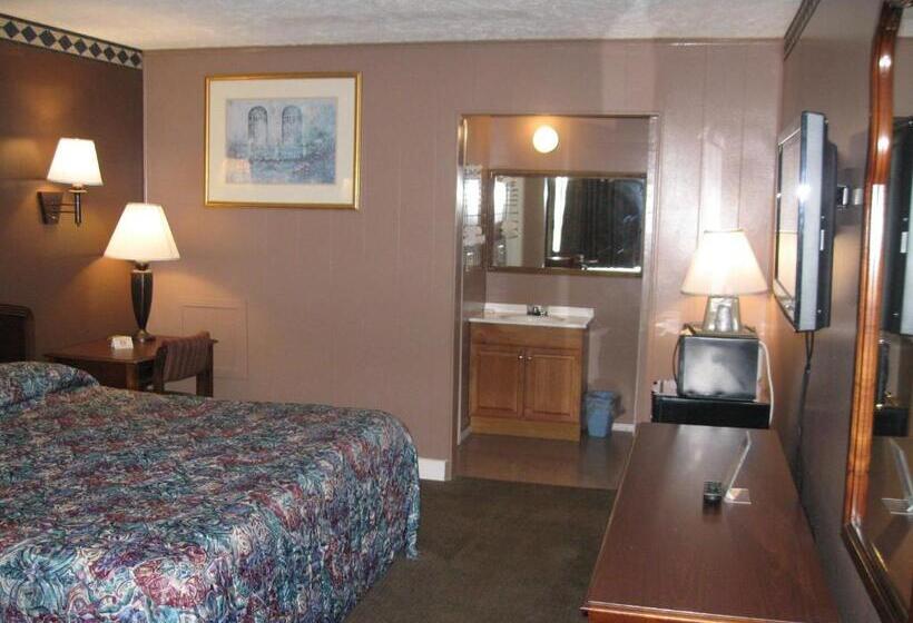 キングサイズベッドのスタンダードルーム, Fincastle Motor Inn