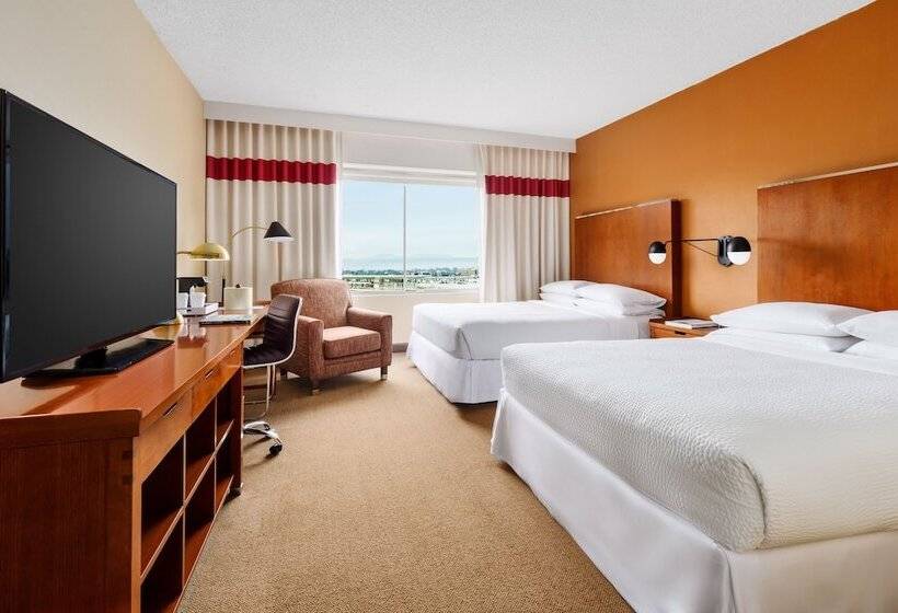 غرفه قياسيه سريرين مزدوجين, Four Points By Sheraton Los Angeles International Airport