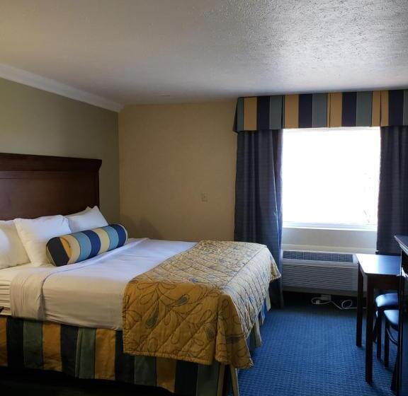 스탠다드 룸 킹사이즈 침대, Suburban Studios Branson On The Strip