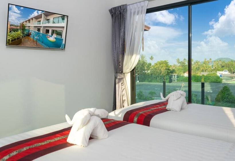 اتاق لوکس با چشمانداز استخر, The Thames Pool Access Resort & Villa Sha Extra Plus