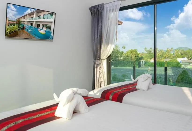 اتاق لوکس با چشم‌انداز استخر, The Thames Pool Access Resort & Villa   Sha Extra Plus