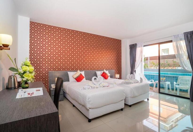 اتاق لوکس, The Thames Pool Access Resort & Villa Sha Extra Plus