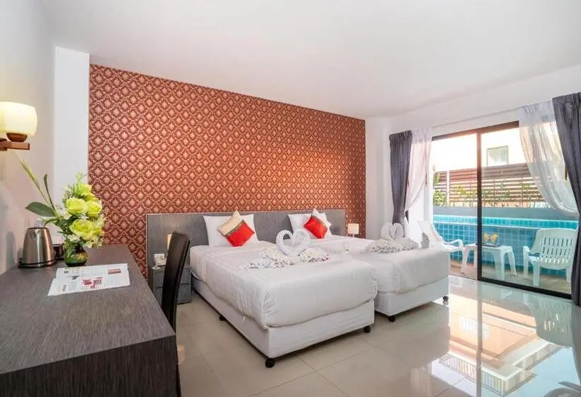 اتاق لوکس, The Thames Pool Access Resort & Villa   Sha Extra Plus