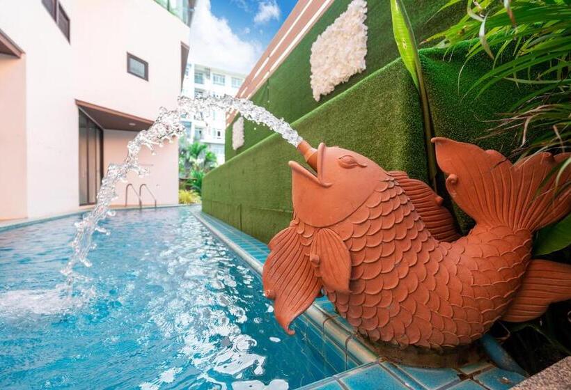 Habitació Quàdruple Estàndard amb Balconada, The Thames Pool Access Resort & Villa   Sha Extra Plus