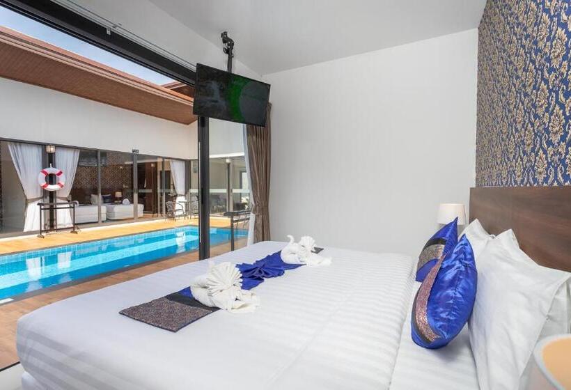 ویلای یک اتاق خوابه با استخر شنا, The Thames Pool Access Resort & Villa Sha Extra Plus