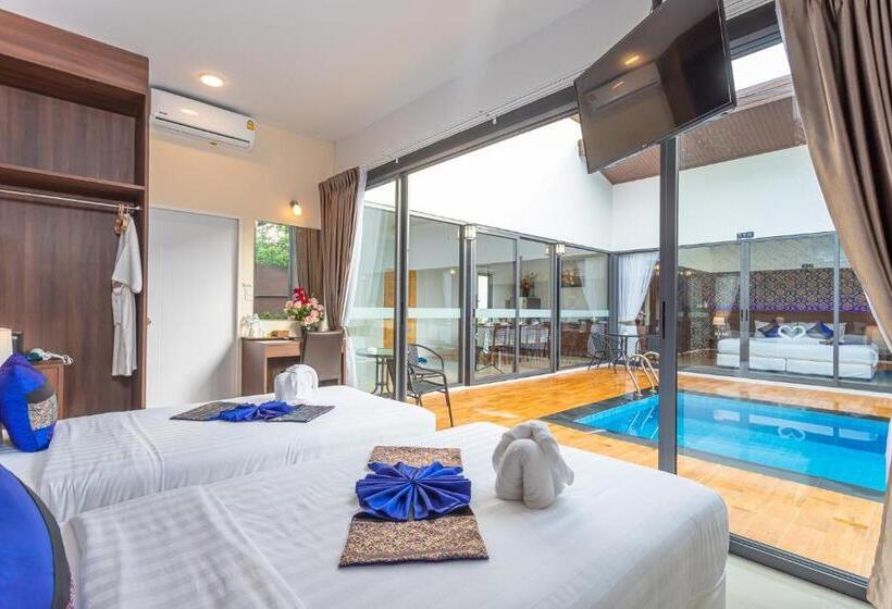 ویلای یک اتاق خوابه با استخر شنا, The Thames Pool Access Resort & Villa   Sha Extra Plus