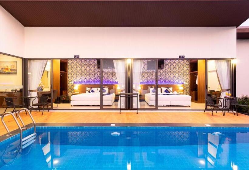 ویلای یک اتاق خوابه با استخر شنا, The Thames Pool Access Resort & Villa Sha Extra Plus