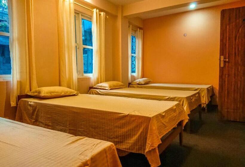 تختخواب در اتاق مشترک, Durbar Square Backpackers Inn