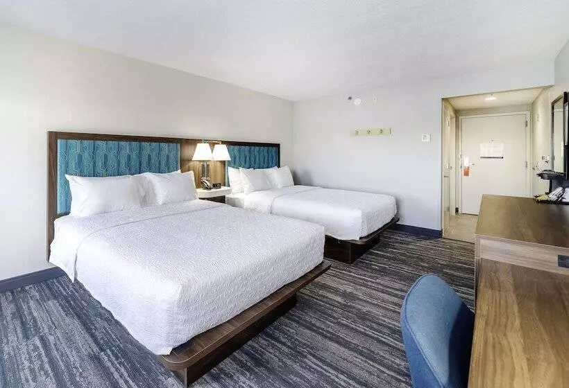２ダブルベッドのスタンダードルーム, Hampton Inn Port Charlotte