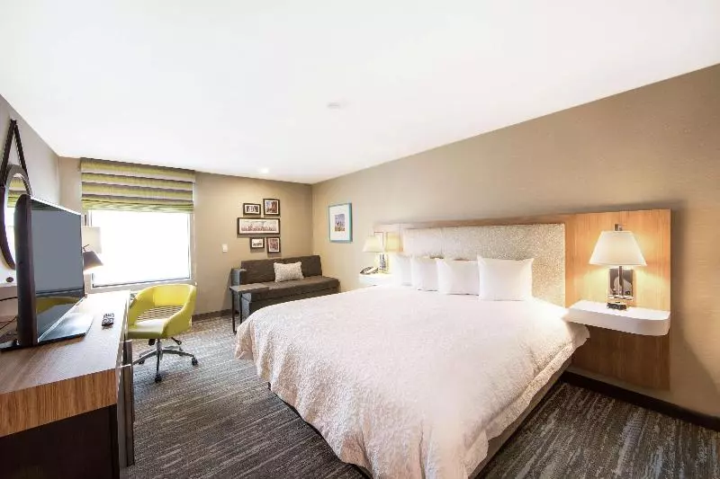キングサイズベッドのスタンダードルーム, Hampton Inn & Suites Seattledowntown