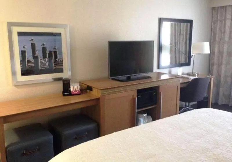 キングサイズベッドのスタンダードルーム, Hampton Inn Tampa/rocky Pointairport