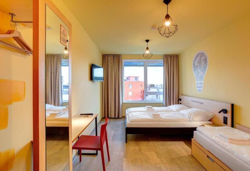 غرفة قياسية ثلاثية, Meininger Hotel Lyon Centre Berthelot