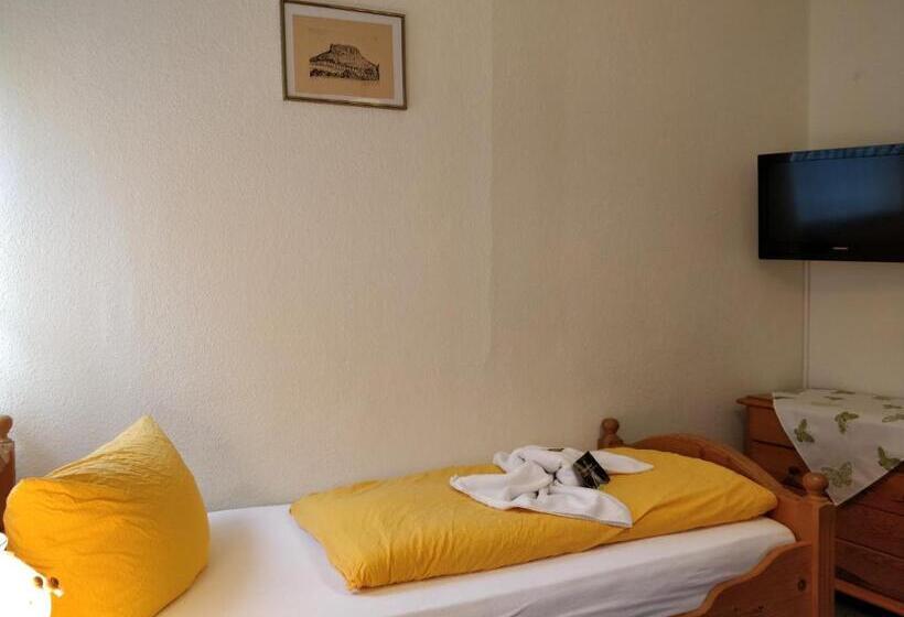 스탠다드 싱글 룸, Gaststätte & Pension Lichtenhainer Wasserfall