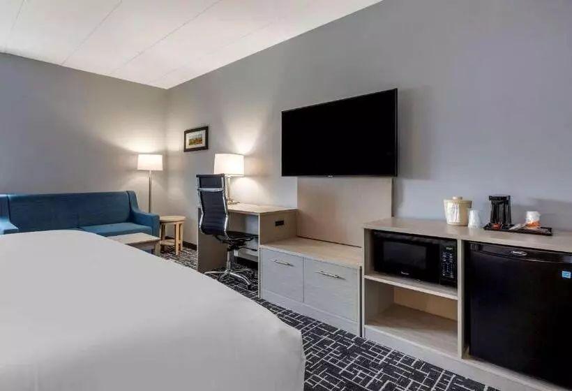 キングサイズベッドのデラックスルーム, Comfort Inn Hyannis  Cape Cod