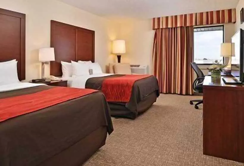 ２ダブルベッドのスタンダードルーム, Comfort Inn & Suites Denver Northfield