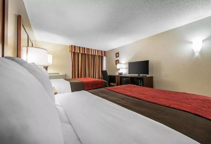 ２ダブルベッドのスタンダードルーム, Comfort Inn & Suites Denver Northfield