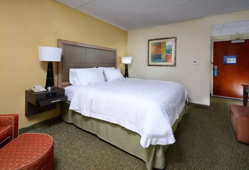 キングサイズベッドのスタンダードルーム, Hampton Inn Raleigh/town Of Wake Forest