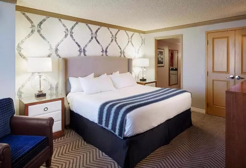 キングサイズベッドのデラックスルーム, Harrah S Kansas City Hotel And Casino