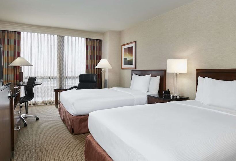 اتاق استاندارد با 2 تخت دوبل, Hilton Chicago O'Hare Airport