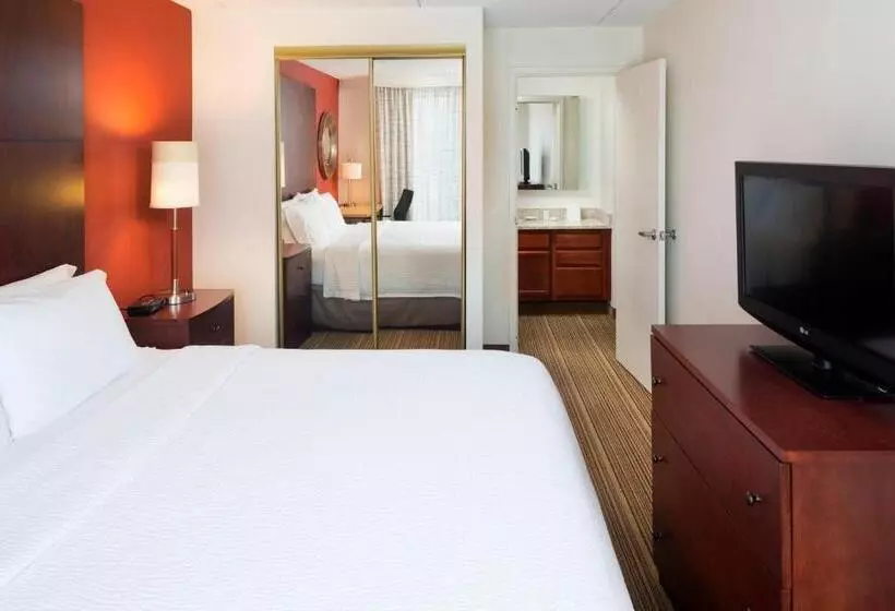 キングサイズベッドのスイートルーム, Residence Inn By Marriott Minneapolis Edina