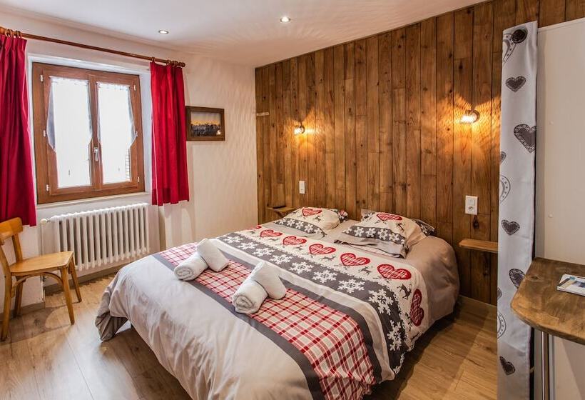 חדר סטנדרט נוף להרים, Auberge Le Vieux Chaillol & Spa