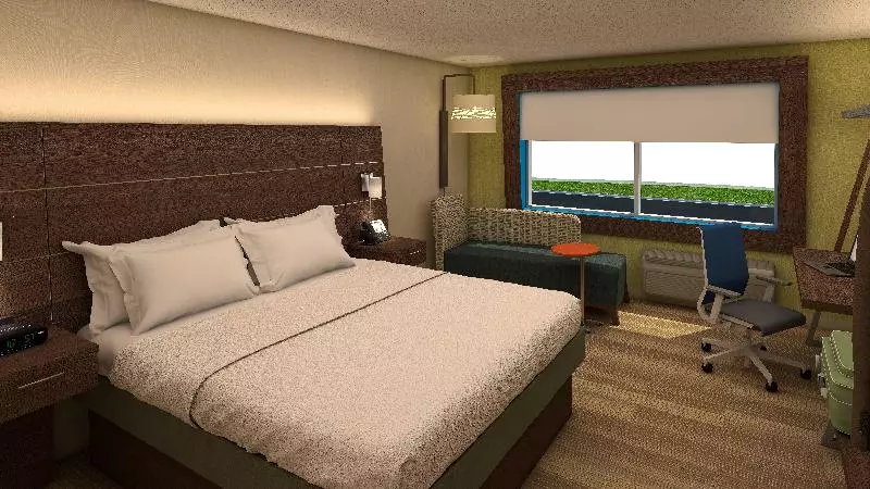 اتاق استاندارد با تخت بزرگ برای معلولان, Holiday Inn Express Flint Campus Area, An Ihg
