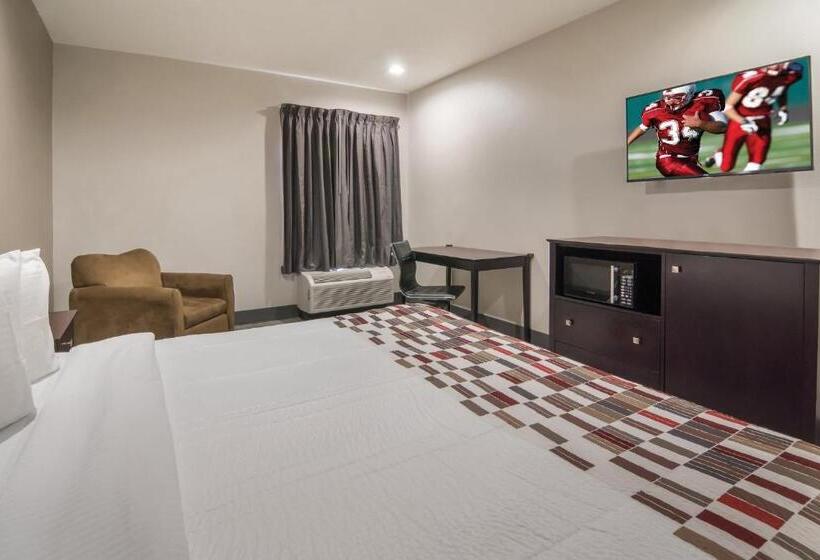 带大床的高级房间, Red Roof Inn Terrell