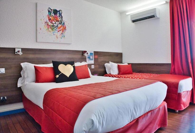 Трехместный Номер Стандарт с Видом, Cit Hotel Des 2 Golfs