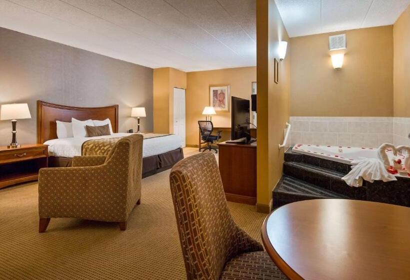 מיטת קינג בסוויטה, Clarion Inn