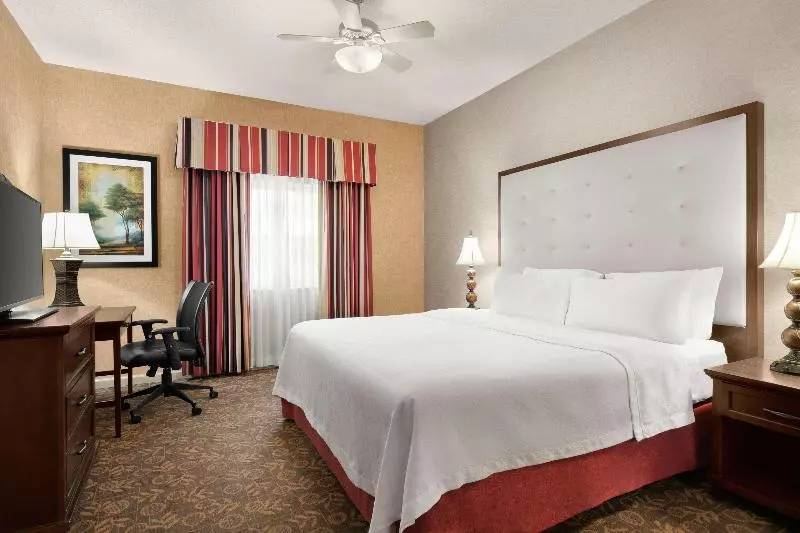 キングサイズベッドのスイートルーム, Homewood Suites By Hilton Syracuse/liverpool