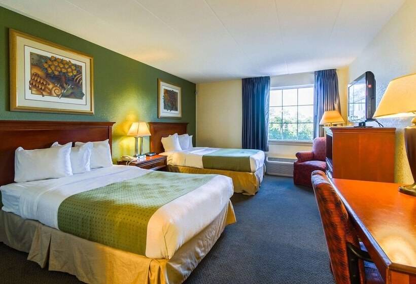 带2个双人床的标准工作室, Quality Inn & Suites Conference Center