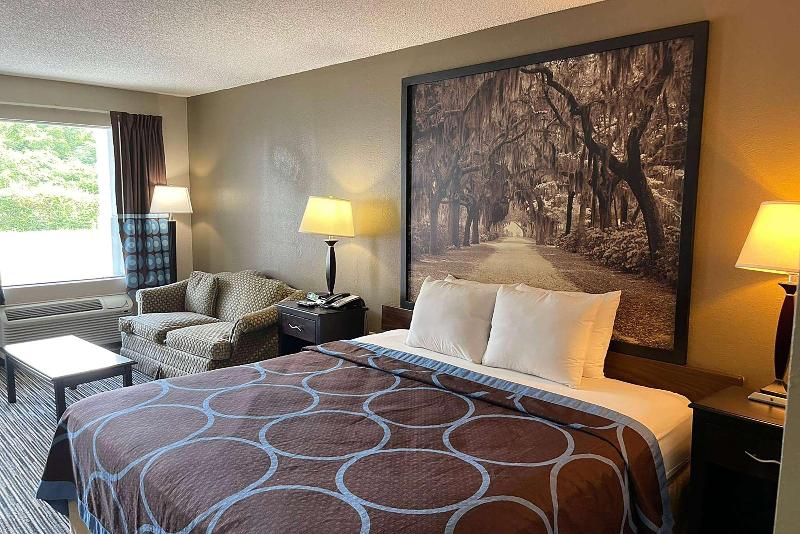 Standard Szoba King Size Bed, Super 8 By Wyndham Elberton