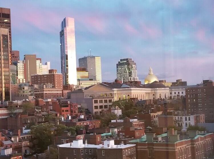 스탠다드 룸 더블 침대 2개, Wyndham Boston Beacon Hill