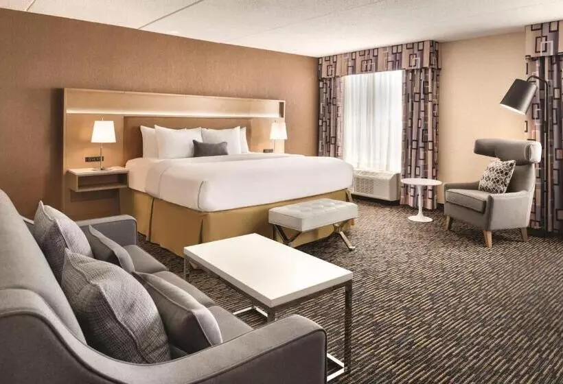 Sviitti King-vuode, Wyndham Garden Conference Center Champaign/urbana