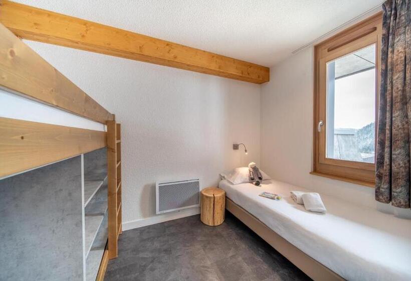 דירה בת חדר שינה 1 עם נוף, Résidence Kocoon Les Karellis   Skipass Inclus