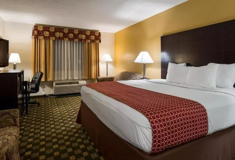 身障者適用キングサイズベッドルーム, Best Western Paris Inn