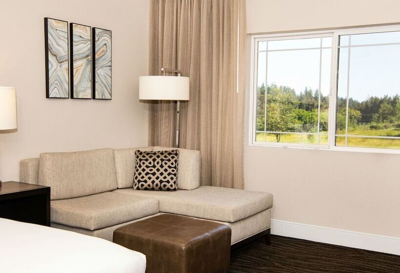 스탠다드 룸 더블 침대, Hilton Santa Cruz/scotts Valley