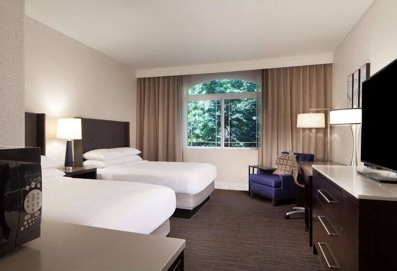 غرفه قياسيه سريرين مزدوجين, Hilton Santa Cruz/scotts Valley