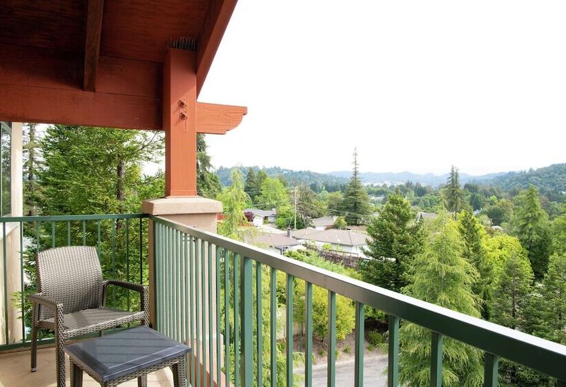 جناح مزوَّد بشرفة, Hilton Santa Cruz/scotts Valley