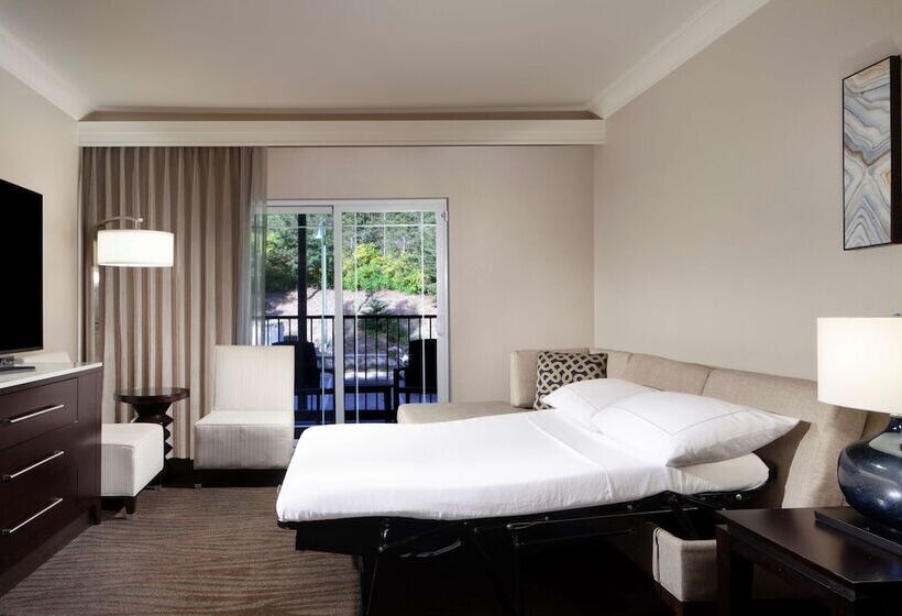발코니가 있는 스위트, Hilton Santa Cruz/scotts Valley