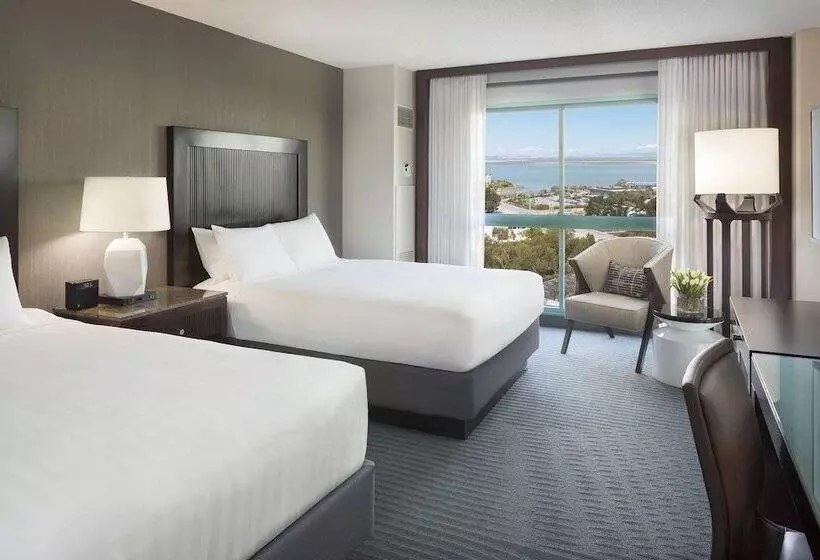 اتاق استاندارد با 2 تخت دوبل, Hyatt Regency San Francisco Airport